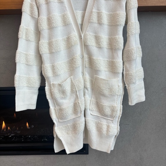 Daily Practice by Anthropologie Striped Cardigan Sweater, Size M - Picture 6 of 14